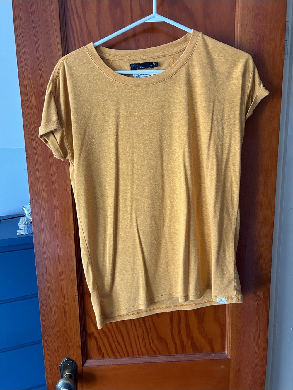a new day Golden Yellow Short Sleeve Crewneck Tee